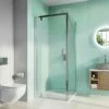 Crosswater 'Infinity 8' Pivot Door & (Optional) Side Panel