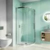 Crosswater 'Infinity 8' Quadrant Single Door Enclosure -UK Bathroom Supplies Sales Store infinity 8 quadrant single door w900 h900