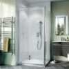 Crosswater 'Kai 6' Pivot Door & (Optional) Side Panel -UK Bathroom Supplies Sales Store kai 6 pivot door with side panel w900 h900 1