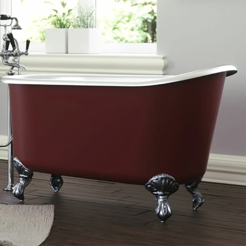 Cast Iron Deep Tub Bath 1370mm | Old Fashioned Bathrooms 4 Cast Iron Deep Tub Bath 1370mm | Old Fashioned Bathrooms - Image 2