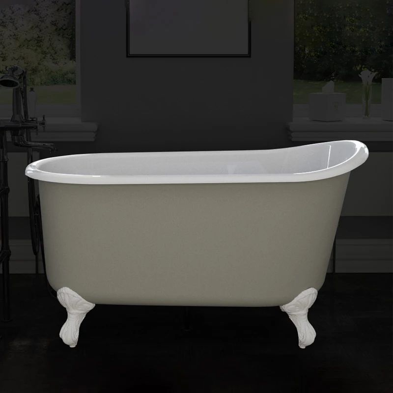 Cast Iron Deep Tub Bath 1370mm | Old Fashioned Bathrooms 3 Cast Iron Deep Tub Bath 1370mm | Old Fashioned Bathrooms