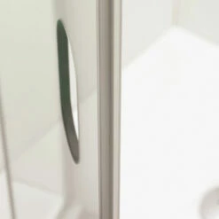 Crosswater 'Svelte 8' Hinged Door & (Optional) Side Panel -UK Bathroom Supplies Sales Store svelte hinged door side door seal bevel w900 h900