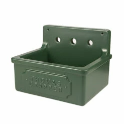 Thomas Crapper Horton Cloakroom Basin Set -UK Bathroom Supplies Sales Store thomas crapper Horton basin forest green 1