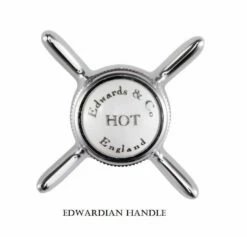 Edwards & Co Traditional Exposed Shower Valve – 2 Outlets - Old Fashioned Bathrooms -UK Bathroom Supplies Sales Store traditional taps edwards and co tap handles 2 1