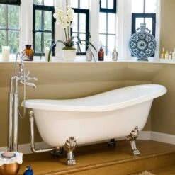 Victoria + Albert Roxburgh Stone Bath | Old Fashioned Bathrooms -UK Bathroom Supplies Sales Store victoria albert roxburgh freestanding bath room set