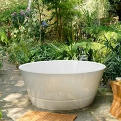 Victoria + Albert Taizu Bath - Circular 1500mm | Old Fashioned Bathrooms -UK Bathroom Supplies Sales Store victoria albert taizu round freestanding bath