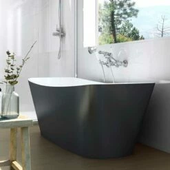 Victoria + Albert Trivento Bateau Bath | Old Fashioned Bathrooms 13 Victoria + Albert Trivento Bateau Bath | Old Fashioned Bathrooms -UK Bathroom Supplies Sales Store victoria albert trivento black painted freestanding bath