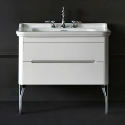 Washbasin 100cm (Ground Cabinet) | Old Fashioned Bathrooms