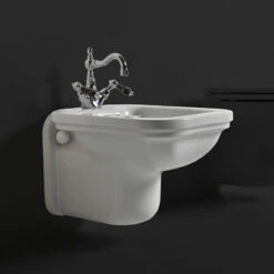 Waldorf Wall Hung Bidet | Old Fashioned Bathrooms