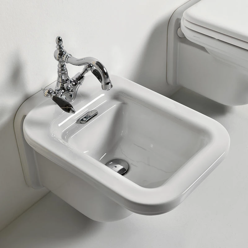 Waldorf Wall Hung Bidet | Old Fashioned Bathrooms 4 Waldorf Wall Hung Bidet | Old Fashioned Bathrooms - Image 2